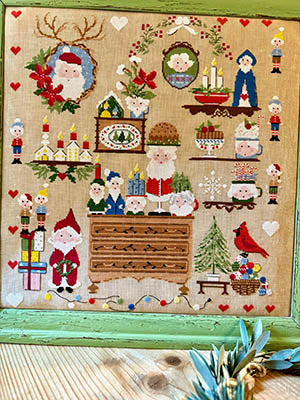 L'incantevole Collezione Di Babbi Natale Di Zia Berenice - Lilli Violette