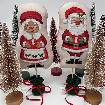 Santa & Mrs Claus - Tiny Modernist Inc