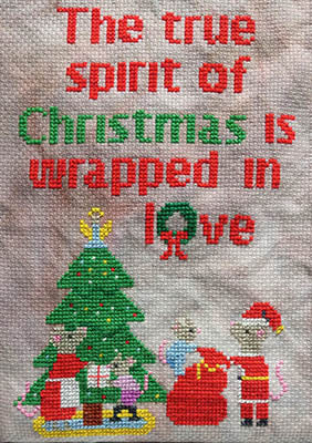 Spirit Of Christmas - Sister Lou Stitches