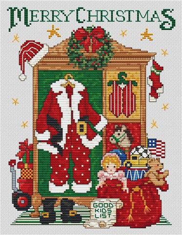 Santa's Wardrobe - Sue Hillis Designs