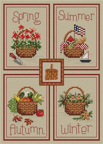 Seasonal Baskets - Sue Hillis Designs