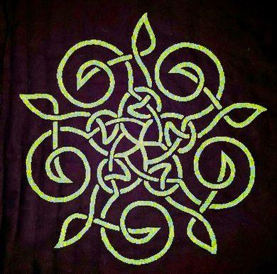 Celtic Star 2 - White Willow Stitching
