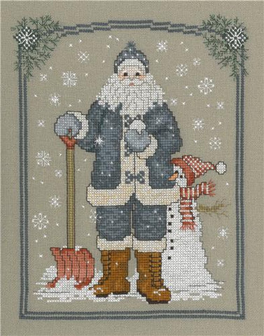 Snowflake Santa By Sue Hillis Designs - Imaginating