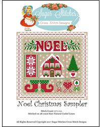 Noel Christmas Sampler - Sugar Stitches Design