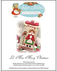 Lil' Miss Merry Christmas - Sugar Stitches Design