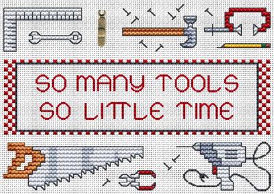 So Many Tools, So Little Time - Sue Hillis Designs