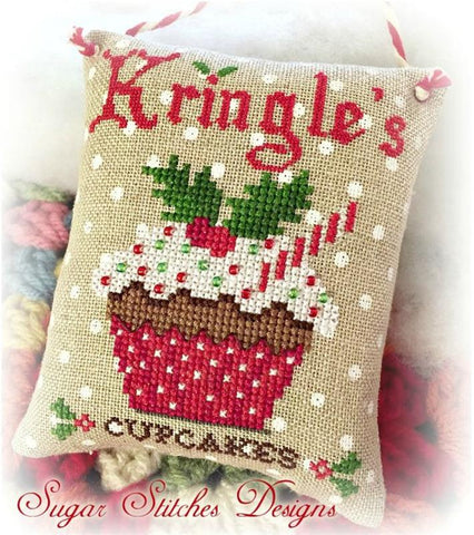 Kringle's Cupcakes - Sugar Stitches Design