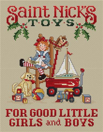 St. Nick's Toys - Sue Hillis Designs