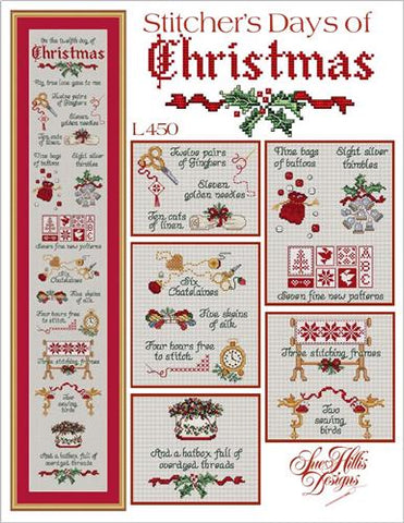 Stitcher's Days Of Christmas By Sue Hillis Designs - Imaginating