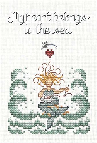Stitching Mermaid By Sue Hillis Designs - Imaginating