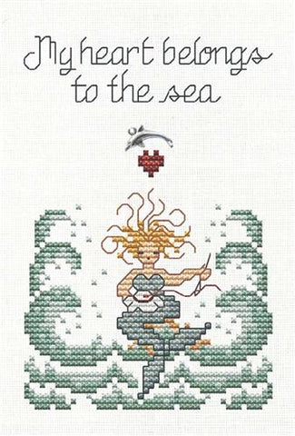 Stitching Mermaid By Sue Hillis Designs - Imaginating
