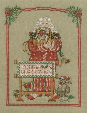 Stitching Santa By Sue Hillis Designs - Imaginating