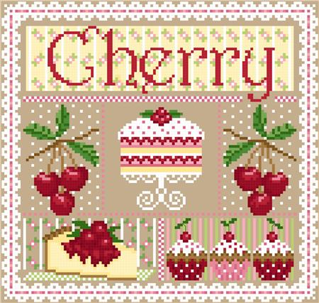 Cherry Sampler - Sugar Stitches Design