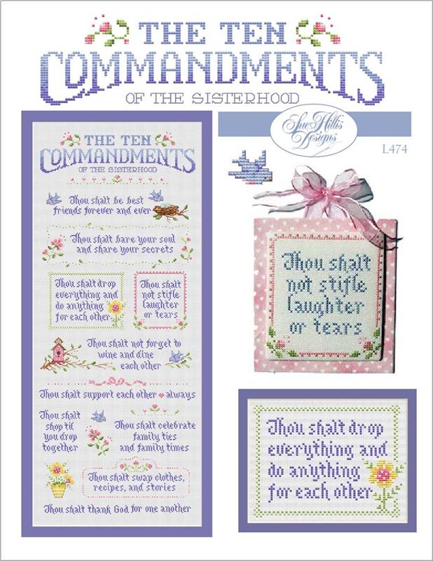 Ten Commandments Of Sisterhood By Sue Hillis Designs - Imaginating