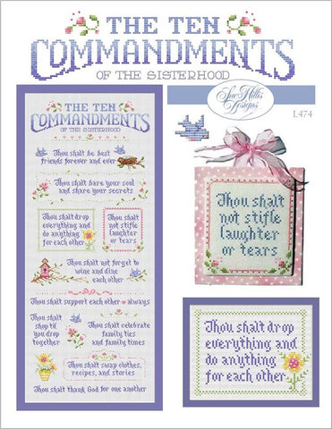 Ten Commandments Of Sisterhood By Sue Hillis Designs - Imaginating