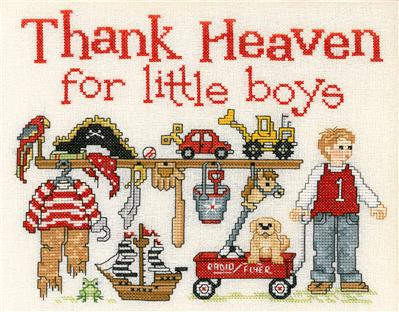 Thank Heaven For Little Boys By Sue Hillis Designs - Imaginating