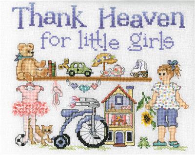Thank Heaven For Little Girls By Sue Hillis Designs - Imaginating