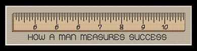 Measure Of A Man - White Willow Stitching