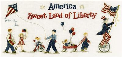 Uncle Sam's Parade - Sue Hillis Designs