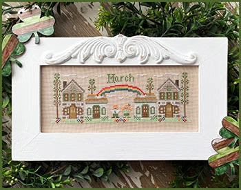 March Mini Village: Monthly Mini Village Series - Country Cottage Needleworks
