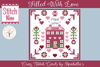 Filled With Love: Cross Stitch Cards - Anabella's