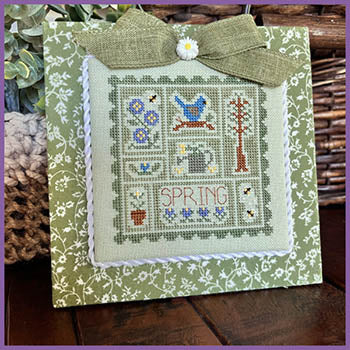 Bits And Pieces Of Spring - Little House Needleworks