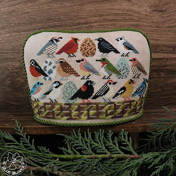 Birdy Bowl - Blue Flower