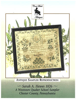 Sarah A. Hewes 1826 - Cross Stitch Antiques
