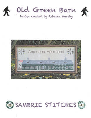 Old Green Barn - SamBrie Stitches Designs
