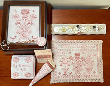 Les Petits Accoutrements: French Rose - Running With Needles & Scissors