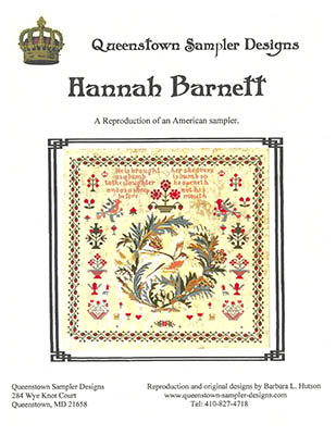 Hannah Barnett - Queenstown Sampler Designs