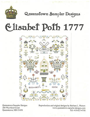 Elisabet Poth 1777 - Queenstown Sampler Designs