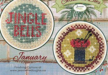 Christmas Dots: January - Jeannette Douglas Designs