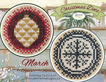 Christmas Dots: March - Jeannette Douglas Designs