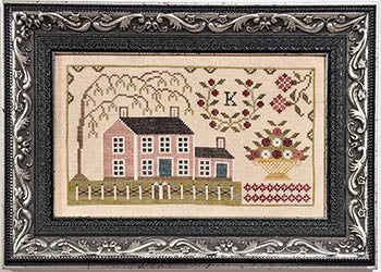 Audie's Pink House - Fox and Rabbit Designs