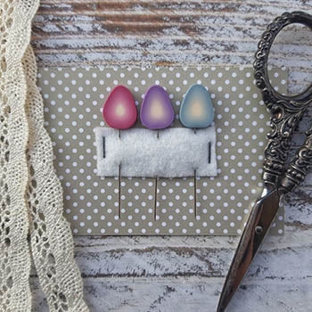 Easter Eggs Small Pin Set - Puntini Puntini
