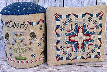 Liberty Drum And Pincushion - Jan Hicks Creates