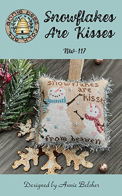 Snowflakes Are Kisses - Annie Beez Folk Art