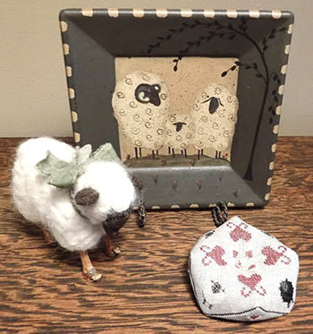 Baa Baa Biscornu - The Nebby Needle