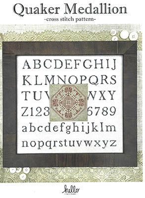 Quaker Medallion - Hello From Liz Mathews