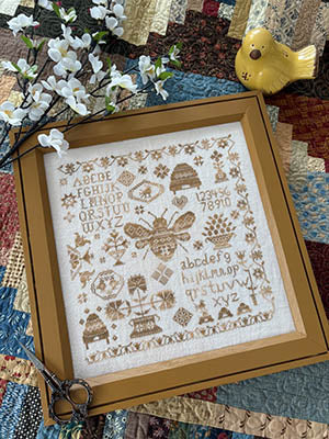 Honey Bee Sampler - Pansy Patch Quilts & Stitchery