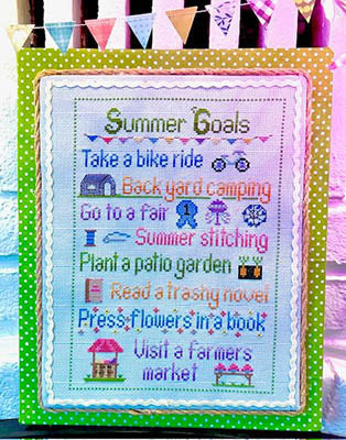 Summer Goals - Pickle Barrel Designs