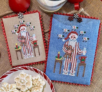 Sleep Lover's Santa - Frony Ritter Designs