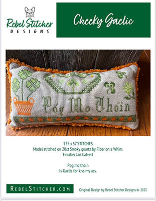 Cheeky Gaelic - Rebel Stitcher Designs
