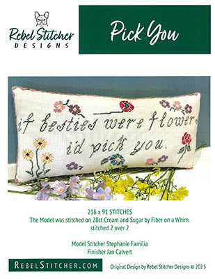 Pick You - Rebel Stitcher Designs