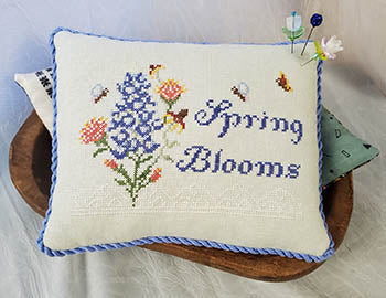 Spring Blooms - Wildflower Stitching LLC
