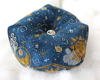 Starry Starry Night Biscornu - Cosford Rise Stitchery