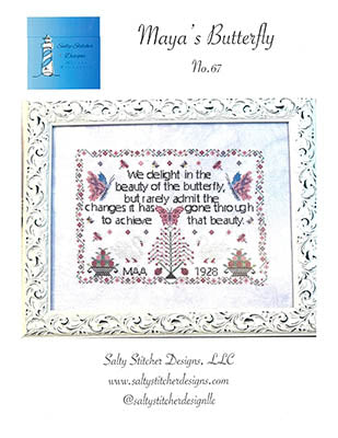 Maya's Butterfly - Salty Stitcher Designs