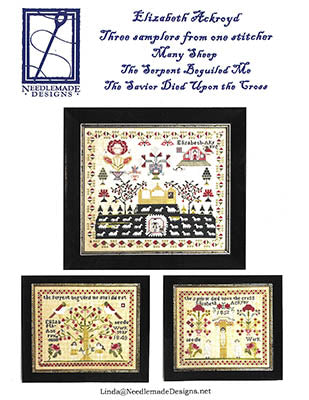 Elizabeth Ackroyd Three Samplers - Needlemade Designs