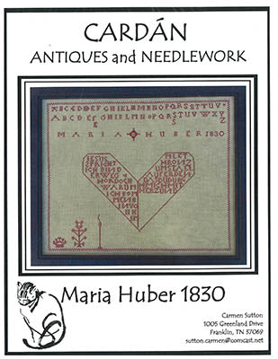 Maria Huber 1830 - Cardan Antiques & Needlework